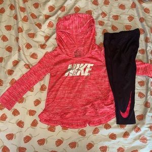 Hot pink jogger set